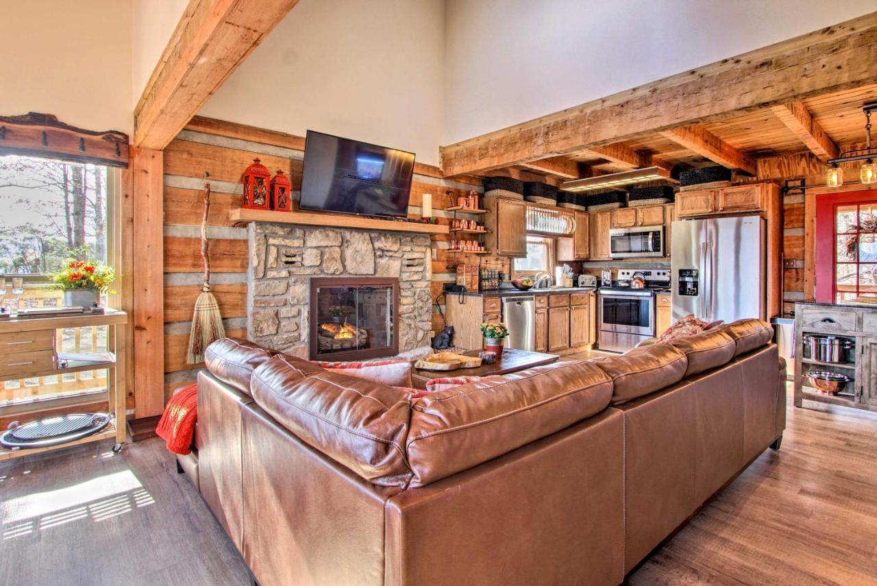Panoramic-View Gatlinburg Cabin With Private Hot Tub 外观 照片