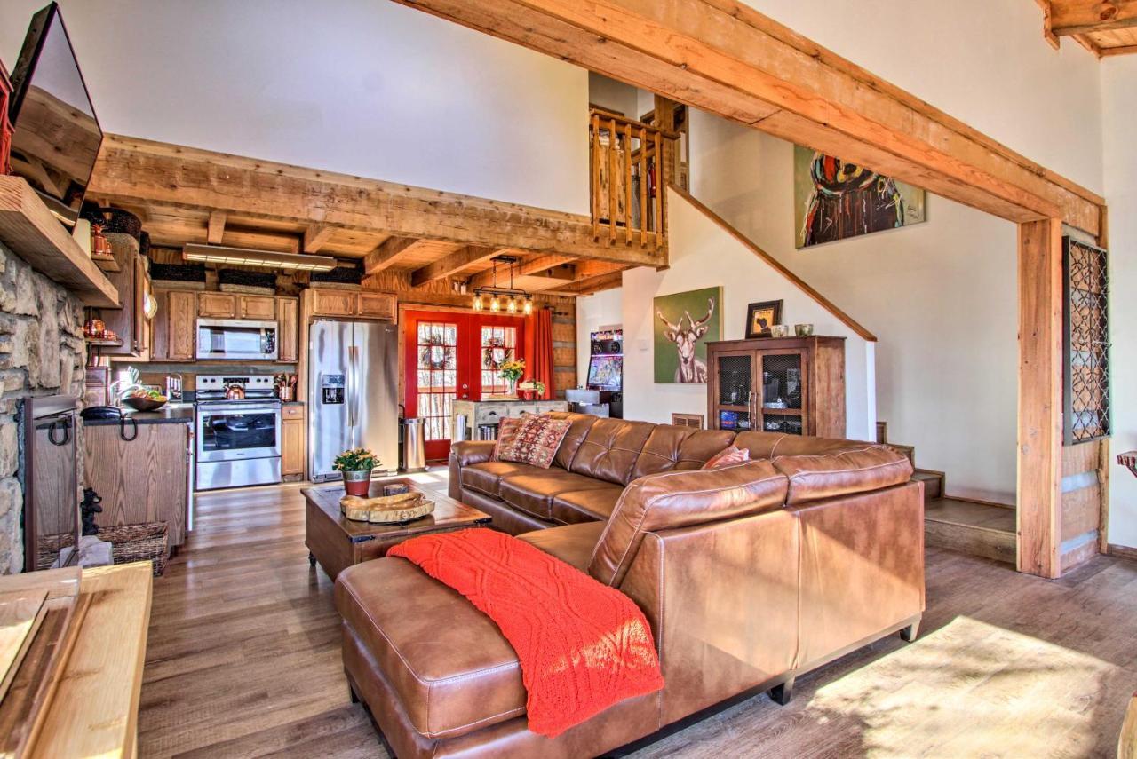 Panoramic-View Gatlinburg Cabin With Private Hot Tub 外观 照片