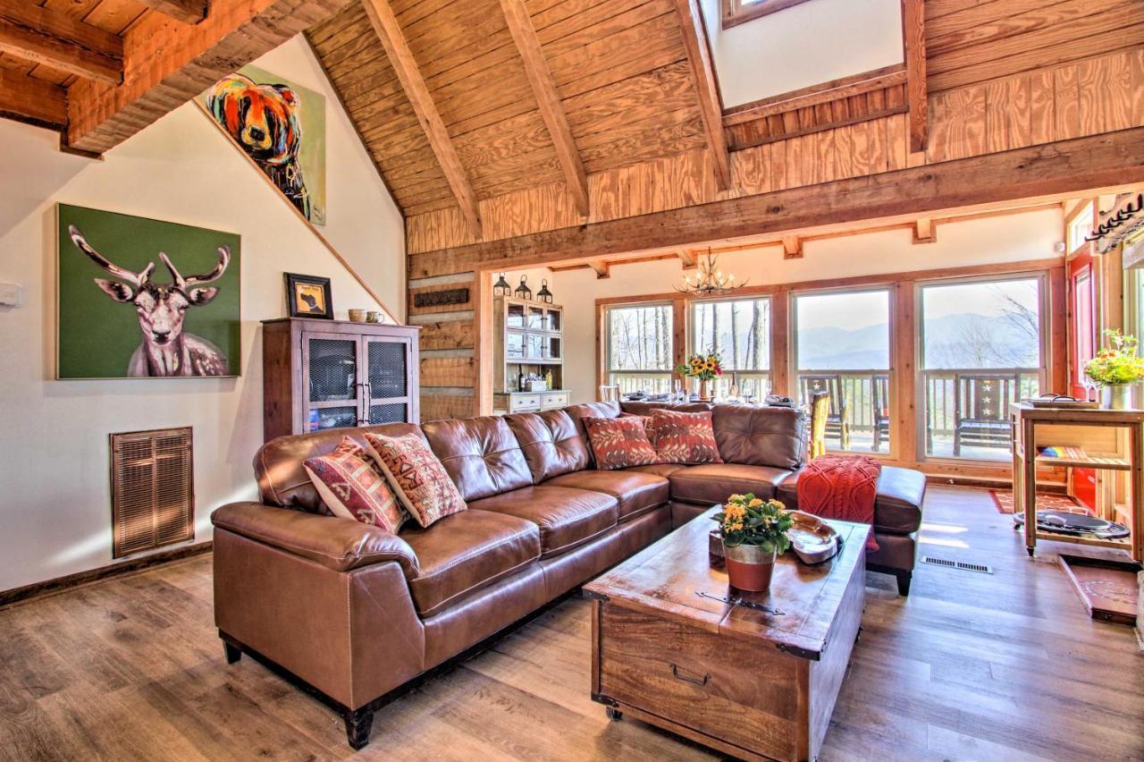 Panoramic-View Gatlinburg Cabin With Private Hot Tub 外观 照片