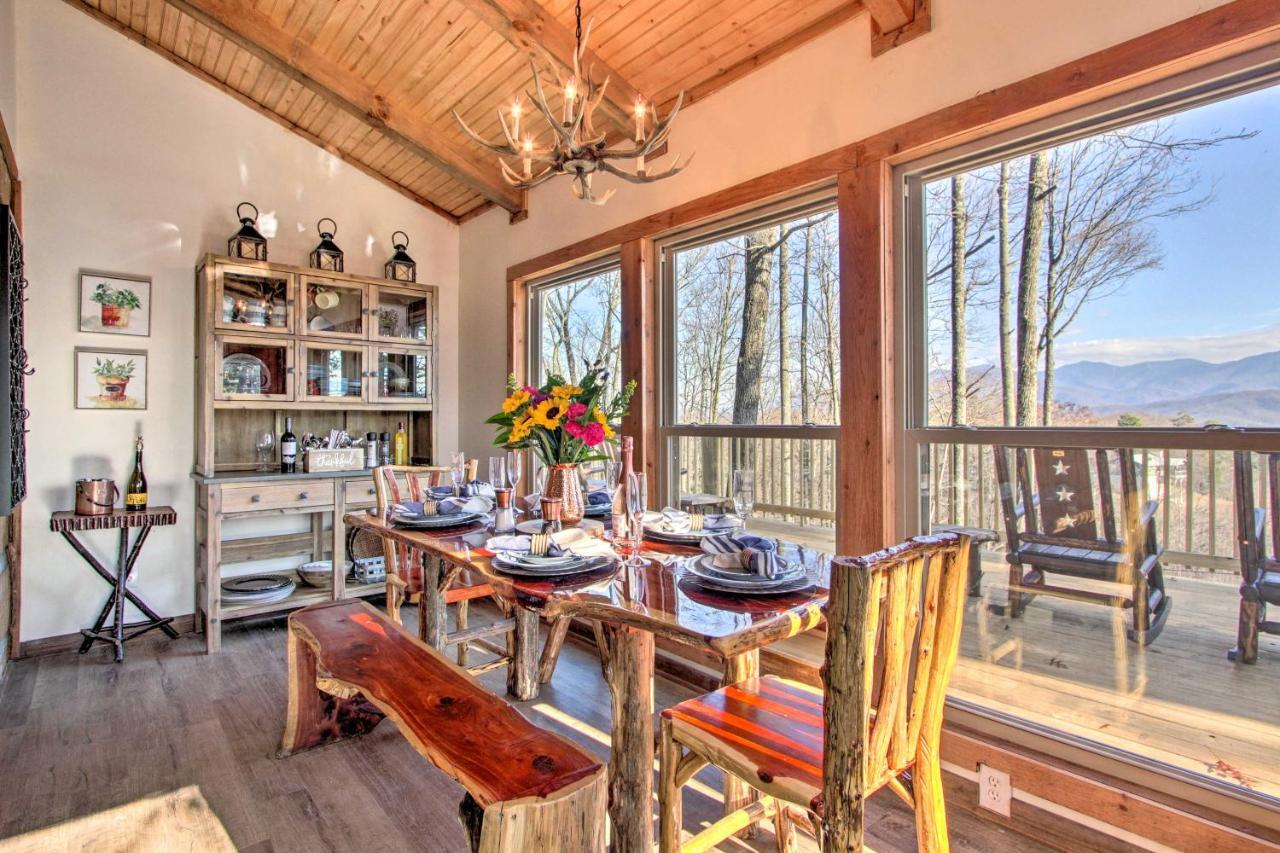 Panoramic-View Gatlinburg Cabin With Private Hot Tub 外观 照片