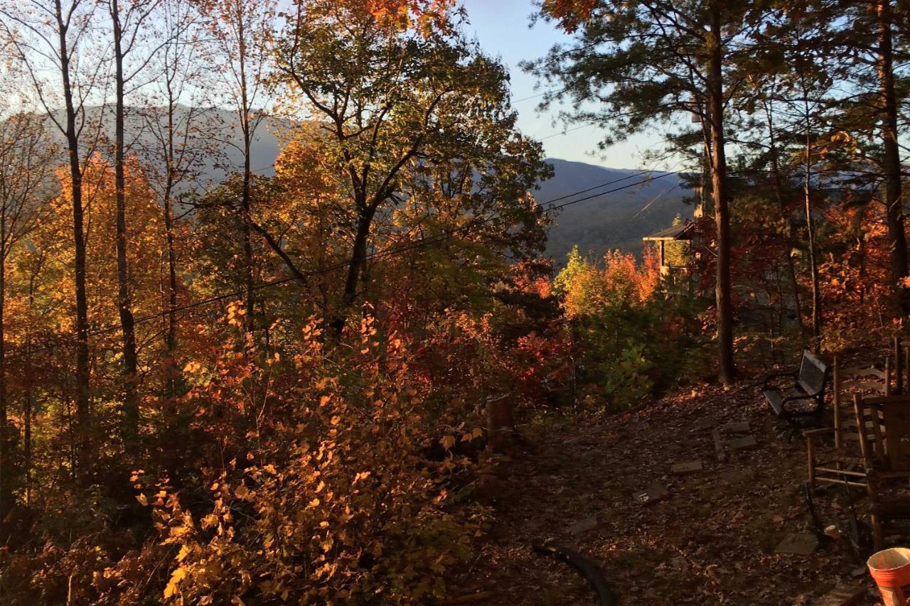 Panoramic-View Gatlinburg Cabin With Private Hot Tub 外观 照片