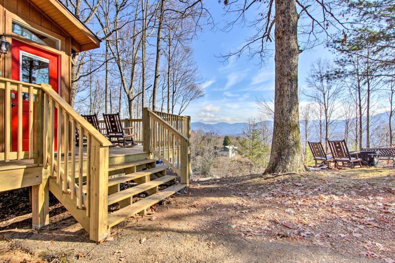 Panoramic-View Gatlinburg Cabin With Private Hot Tub 外观 照片