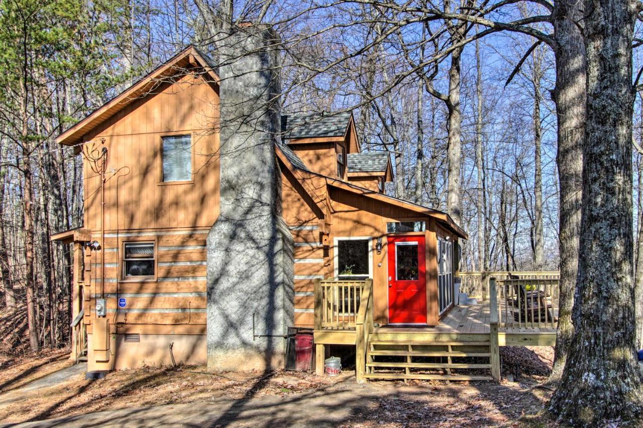 Panoramic-View Gatlinburg Cabin With Private Hot Tub 外观 照片