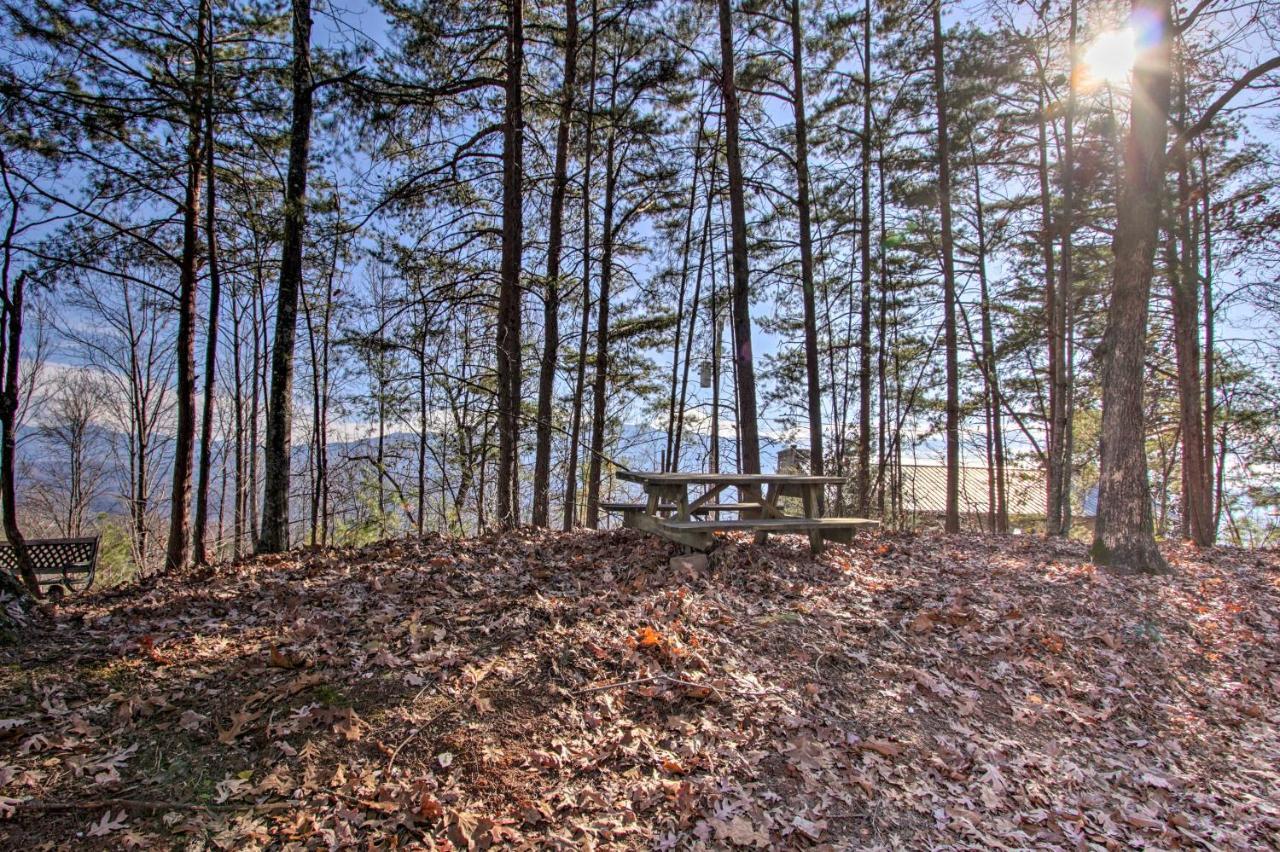 Panoramic-View Gatlinburg Cabin With Private Hot Tub 外观 照片
